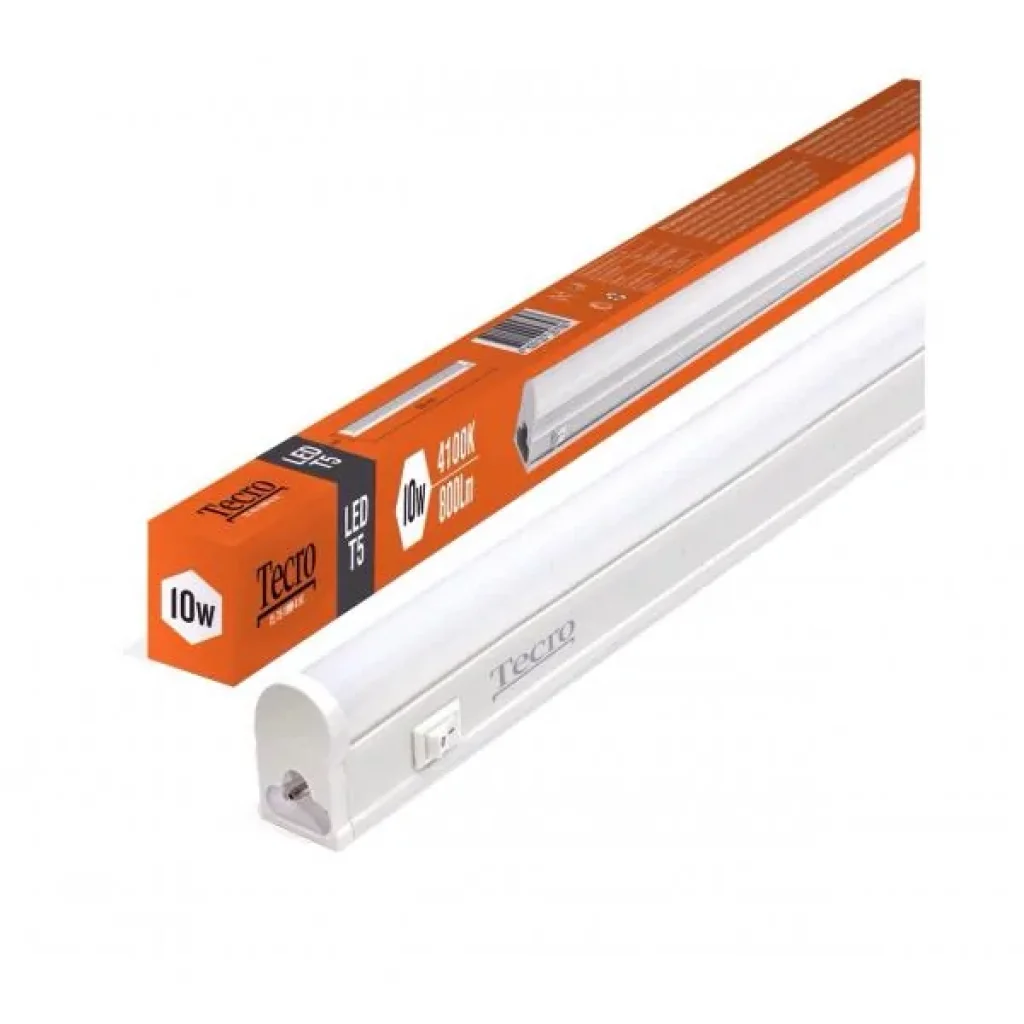 Світильник LED Tecro TL-T5-10W-4.1K 10W 4100K UA