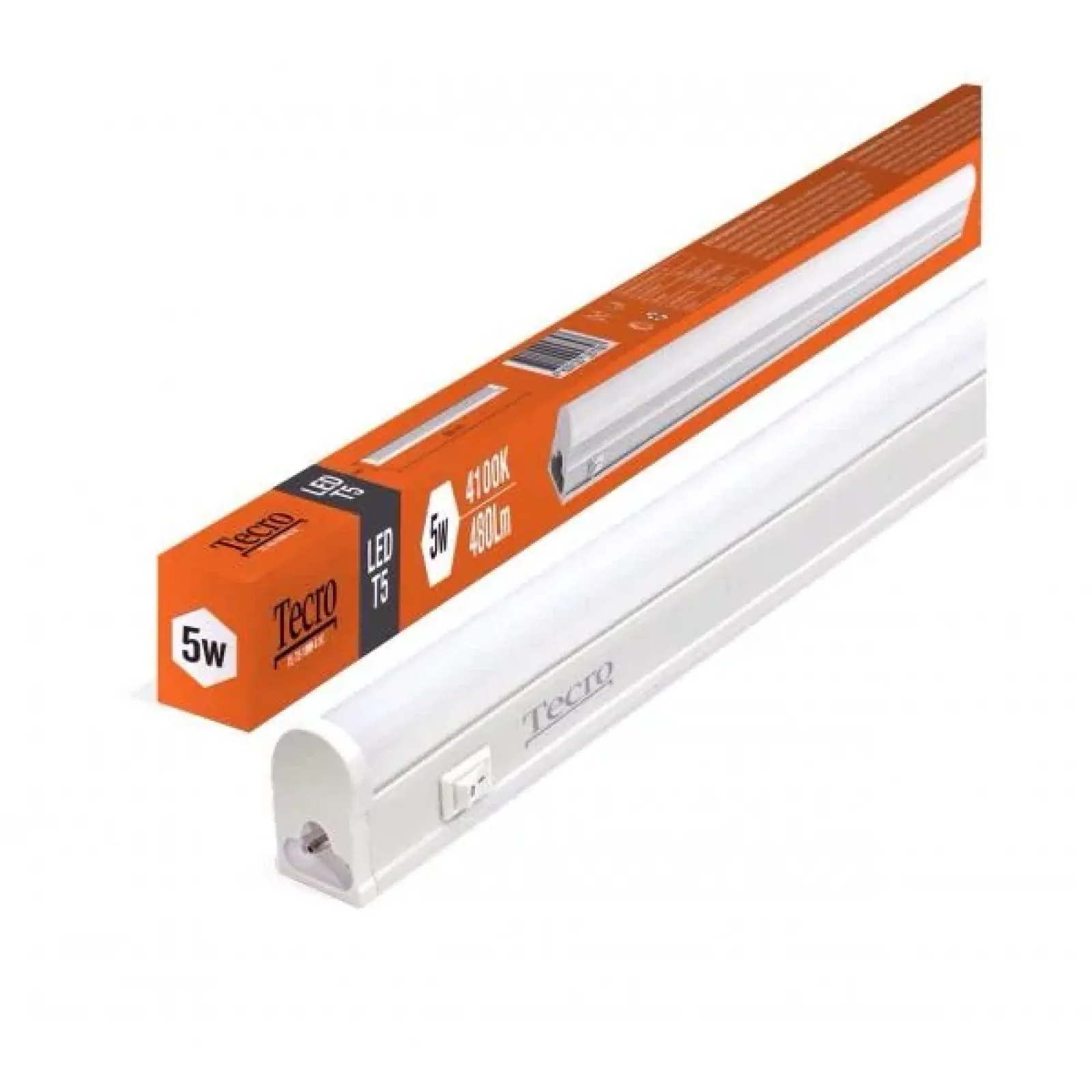 Світильник LED Tecro TL-T5-5W-4.1K 5W 4100K UA