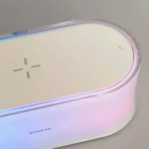 Ночник с беспроводной зарядкой Proove Glow White (PLPG00102002) UA