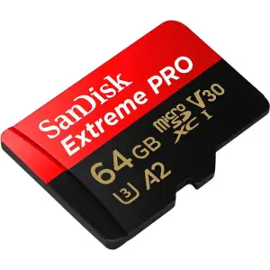 Карта памяти MicroSDXC 64GB UHS-I U3 R200/W90MB/s SanDisk Extreme Pro V30 + SD-адаптер (SDSQXCU-064G-GN6MA) UA
