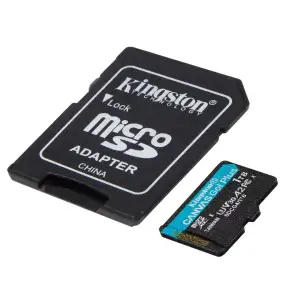 Карта пам`яті MicroSDXC 1TB UHS-I/U3 Class 10 Kingston Canvas Go! Plus R200/W160MB/s + SD-адаптер (SDCG4/1TB) UA