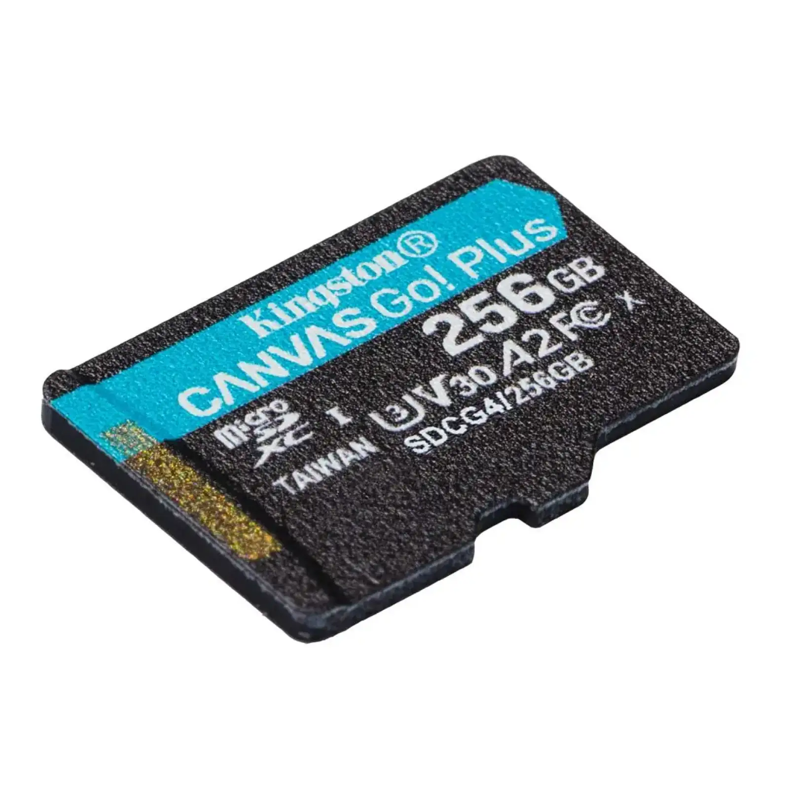 Карта пам`яті MicroSDXC 256GB UHS-I/U3 Class 10 Kingston Canvas Go! Plus R200/W160MB/s (SDCG4/256GBSP) UA
