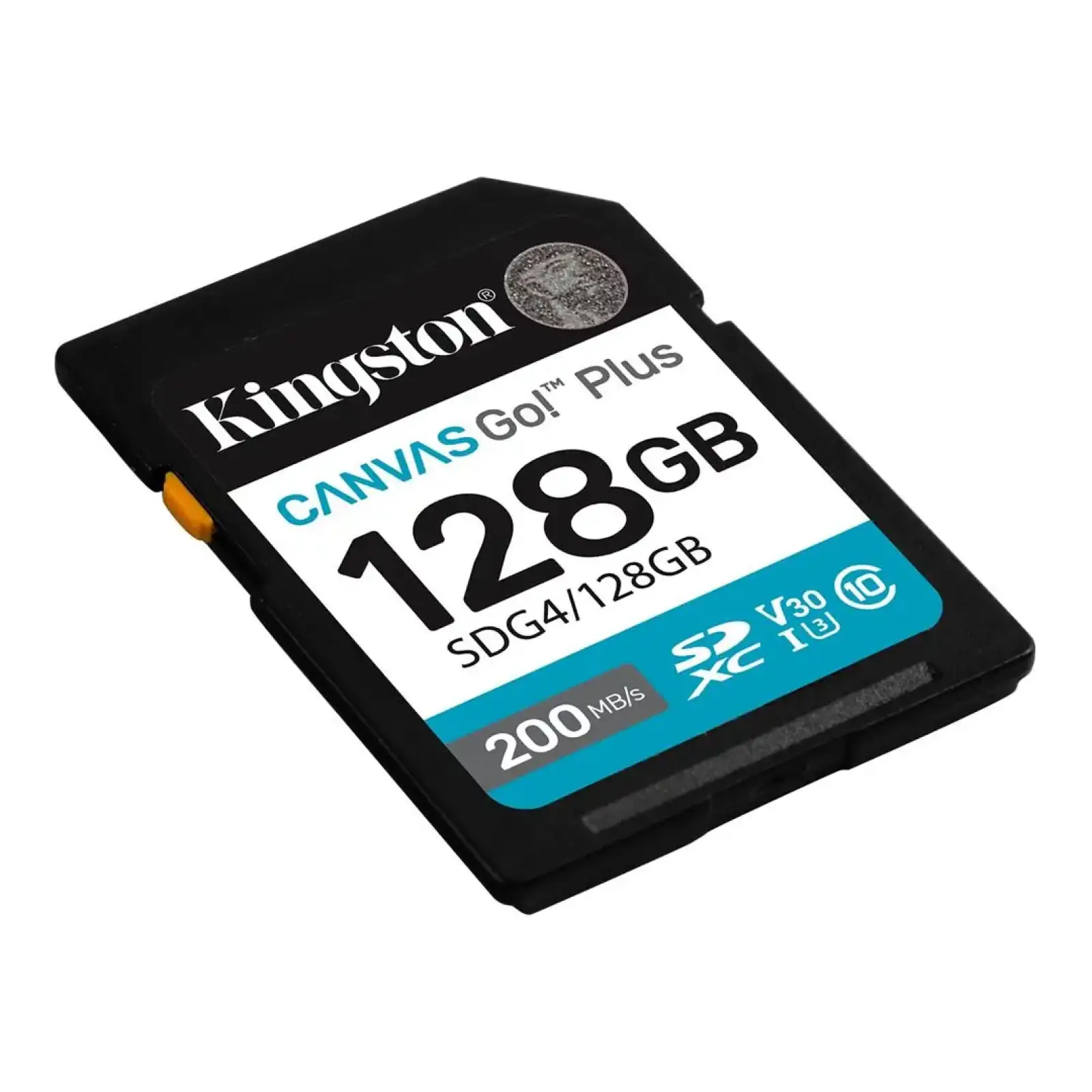 Карта памяти SDXC 128GB UHS-I/U3 Class 10 Kingston Canvas Go! Plus R200/W200MB/s (SDG4/128GB) UA