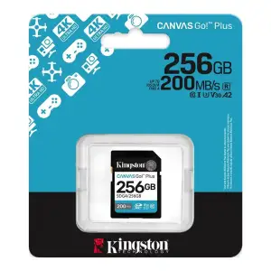 Карта пам`ятi SDXC 256GB UHS-I/U3 Class 10 Kingston Canvas Go! Plus R200/W160MB/s (SDG4/256GB) UA