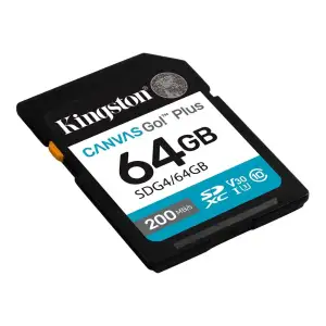 Карта пам`ятi SDXC 64GB UHS-I/U3 Class 10 Kingston Canvas Go! Plus R200/W200MB/s (SDG4/64GB) UA