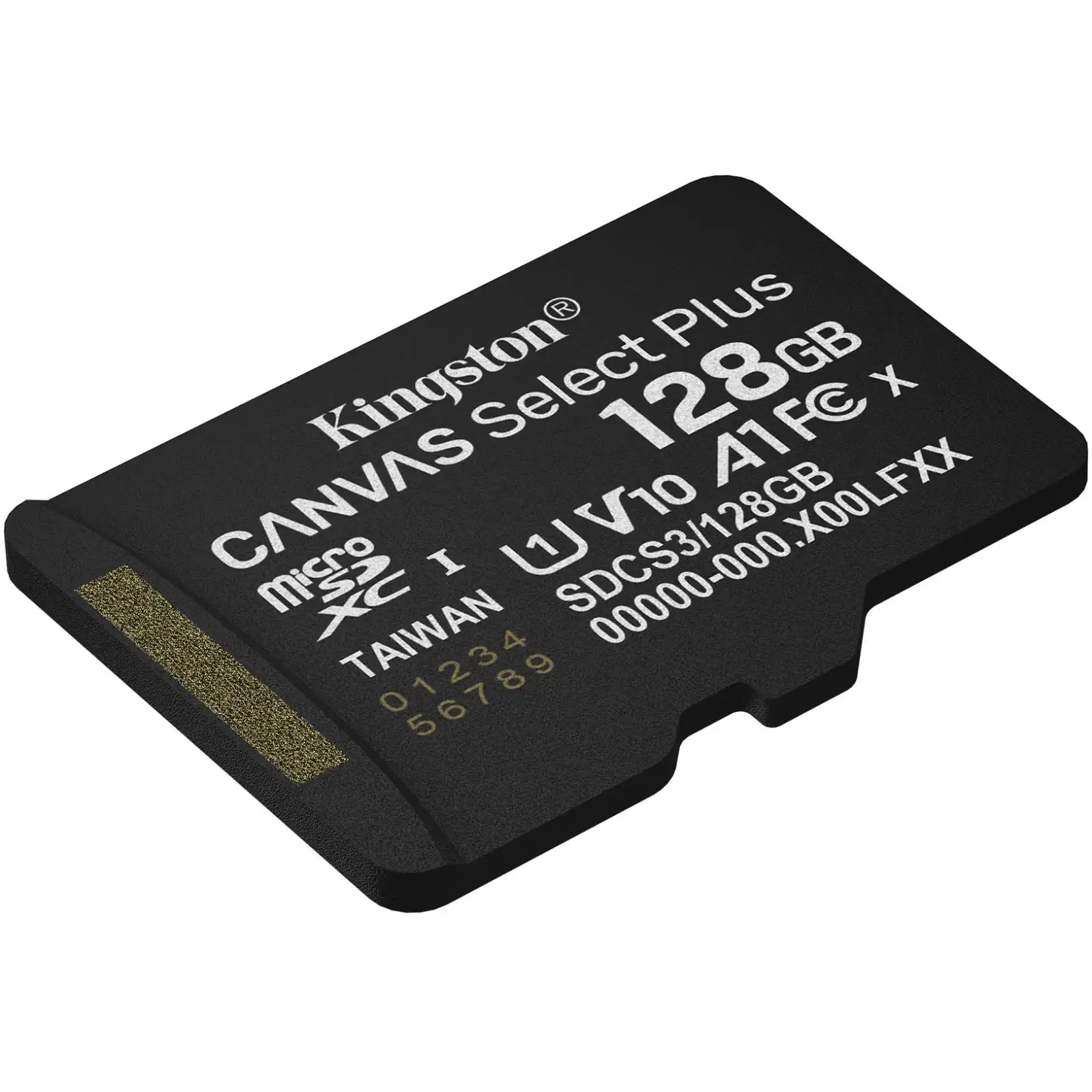 Карта пам`яті MicroSDXC 128GB UHS-I Class 10 Kingston Canvas Select Plus R150MB/s (SDCS3/128GBSP) UA