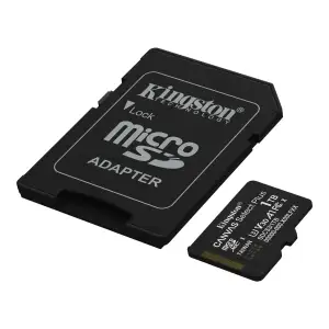 Карта пам`яті MicroSDXC 1TB UHS-I Class 10 Kingston Canvas Select Plus R150MB/s + SD адаптер (SDCS3/1TB) UA