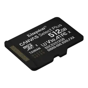 Карта пам`яті MicroSDXC 512GB UHS-I Class 10 Kingston Canvas Select Plus R150MB/s (SDCS3/512GBSP) UA