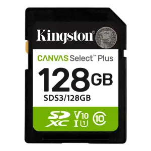 Карта пам`яті SDXC 128GB UHS-I Class 10 Kingston Canvas Select Plus R150MB/s (SDS3/128GB) UA