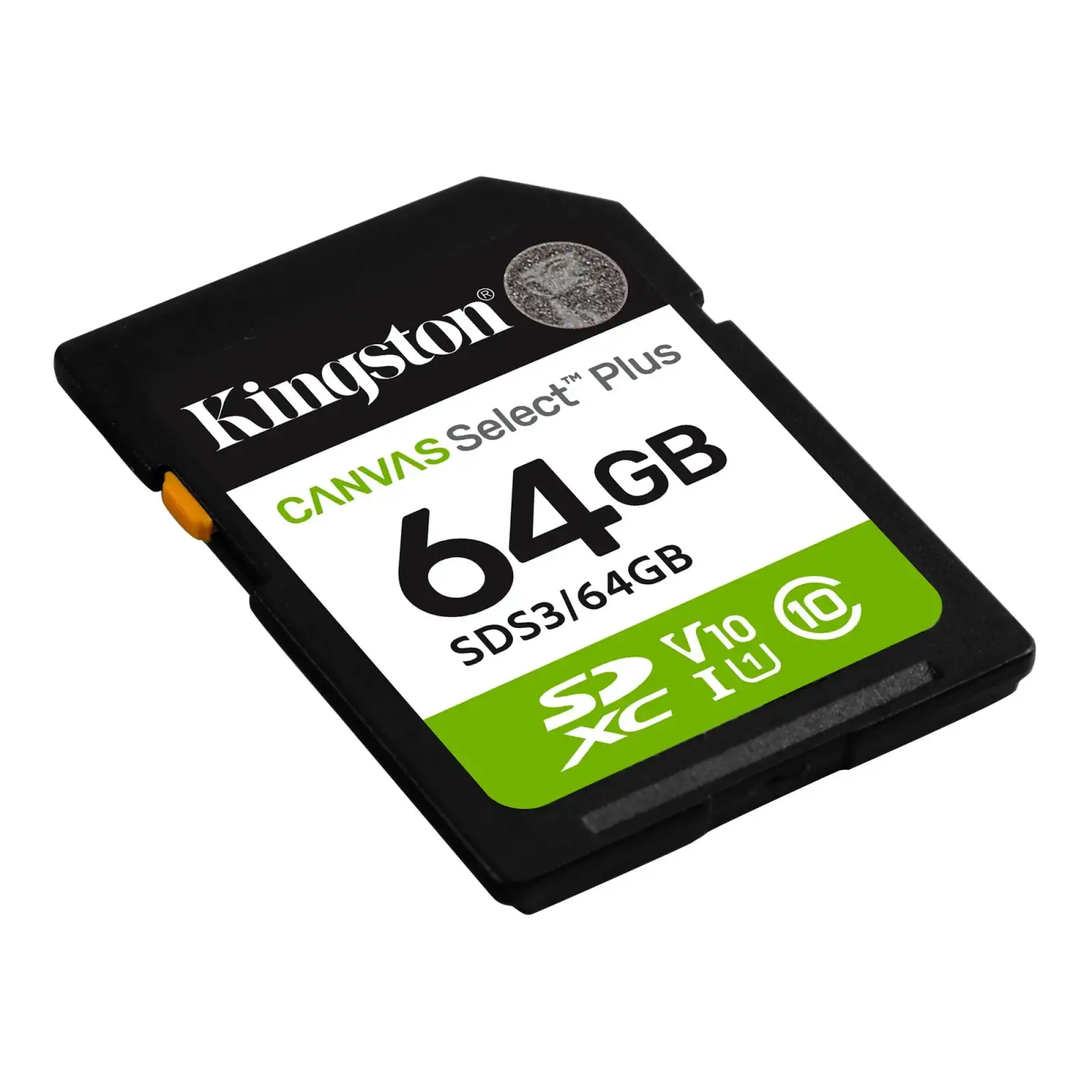 Карта пам`яті SDXC 64GB UHS-I Class 10 Kingston Canvas Select Plus R100MB/s (SDS3/64GB) UA