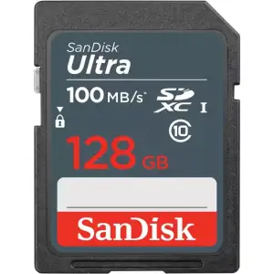 Карта пам`яті SDXC 128GB UHS-I Class 10 SanDisk Ultra R100MB/s (SDSDUNR-128G-GN3IN) UA