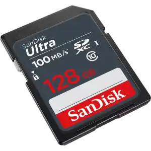 Карта пам`яті SDXC 128GB UHS-I Class 10 SanDisk Ultra R100MB/s (SDSDUNR-128G-GN3IN) UA