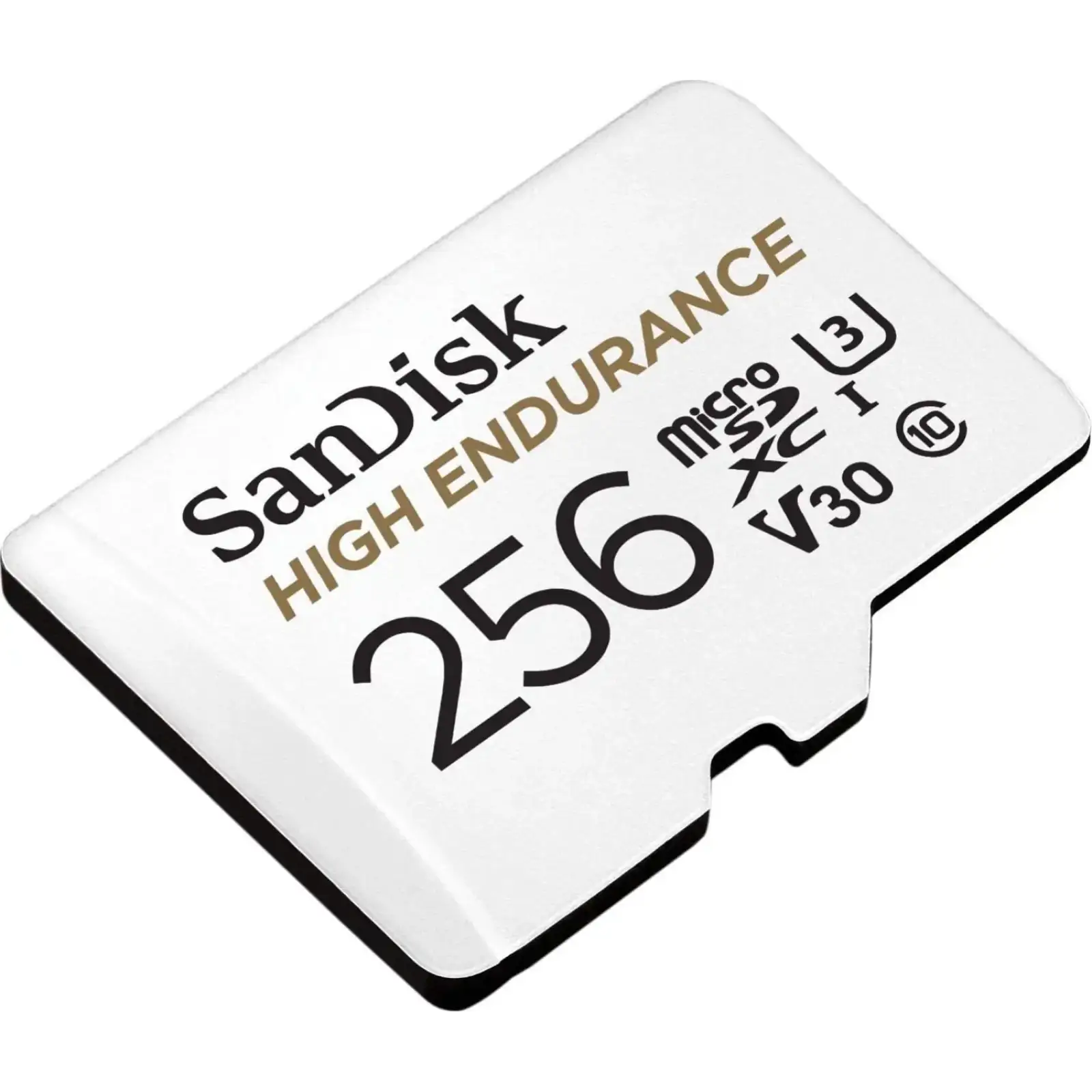Карта пам`ятi MicroSDXC 256GB UHS-1/U3 Class 10 SanDisk High Endurance R100/W40MB/s + SD-адаптер (SDSQQNR-256G-GN6IA) UA
