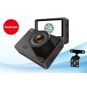 Відеореєстратор Globex GE-203W (Dual Cam) UA