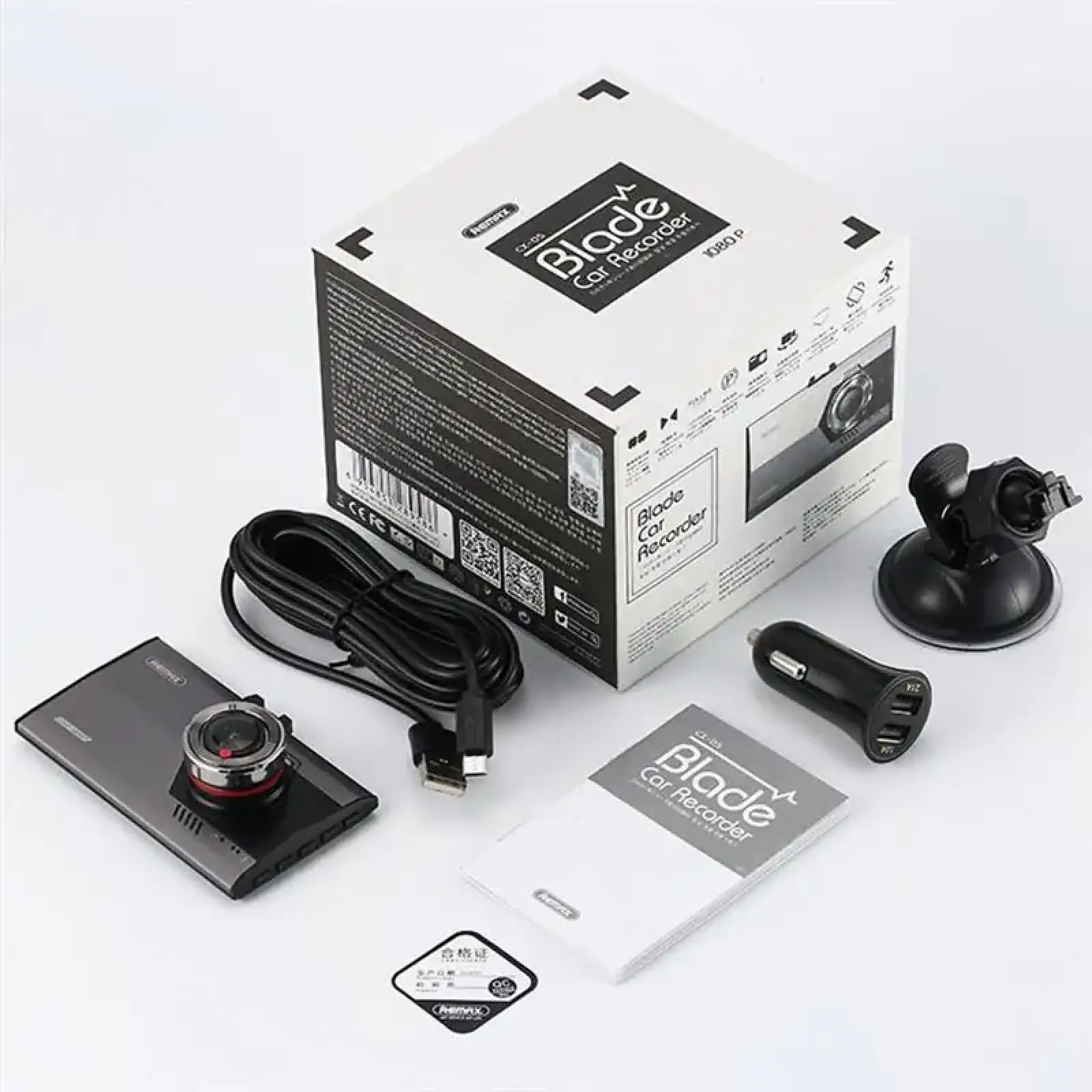 Видеорегистратор Remax CX-05 Car Dash Board Camera Dark Grey (6954851289586) UA