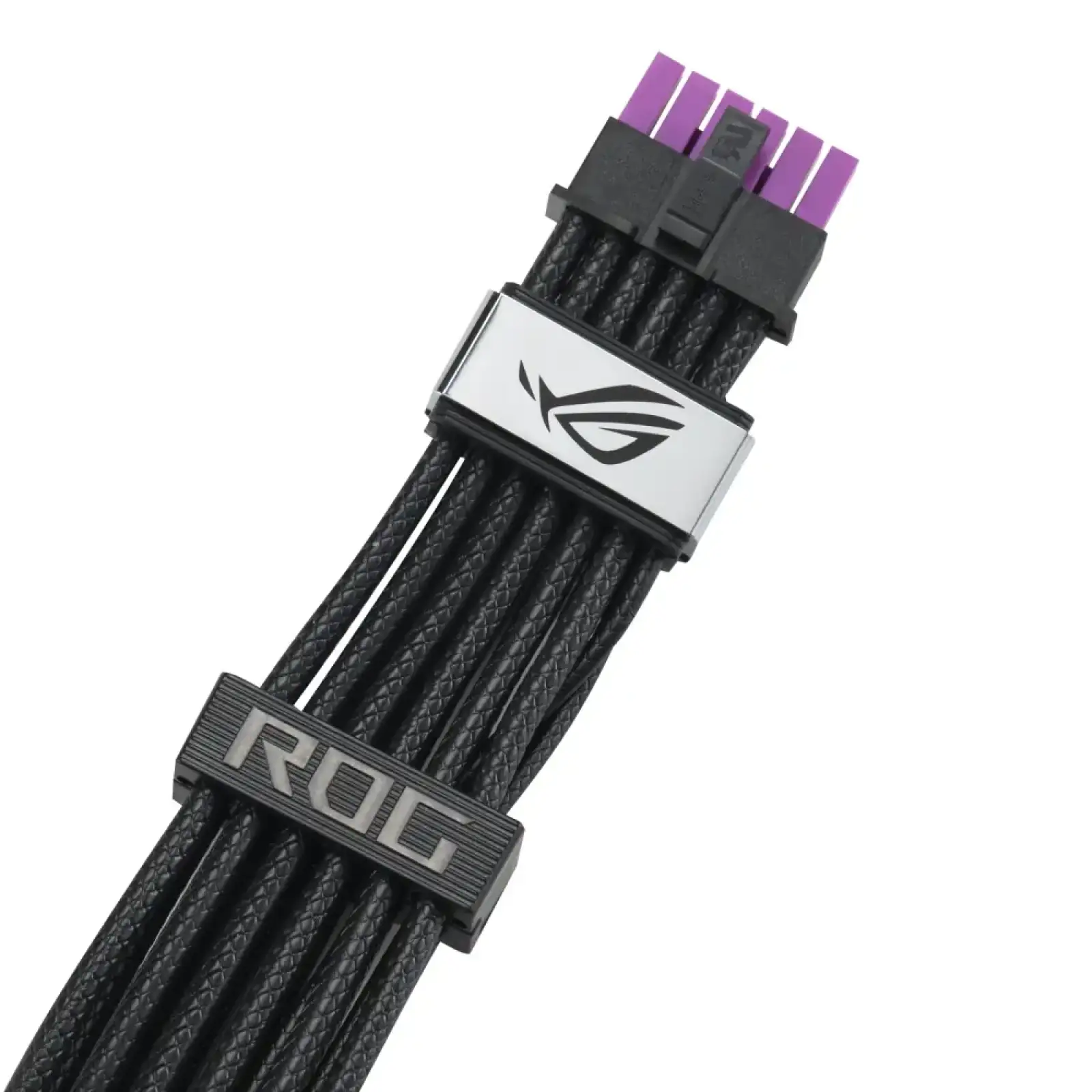 Кабель для видеокарты Asus ROG Equalizer 12V-2x6 ATX 3.1 & PCIe 5.1 Black (90YE00BN-B0QA00) UA