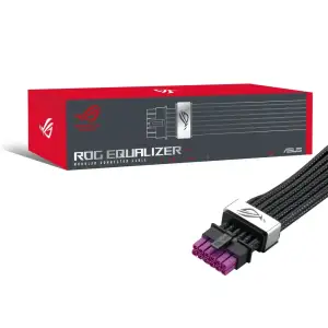 Кабель для видеокарты Asus ROG Equalizer 12V-2x6 ATX 3.1 & PCIe 5.1 Black (90YE00BN-B0QA00) UA