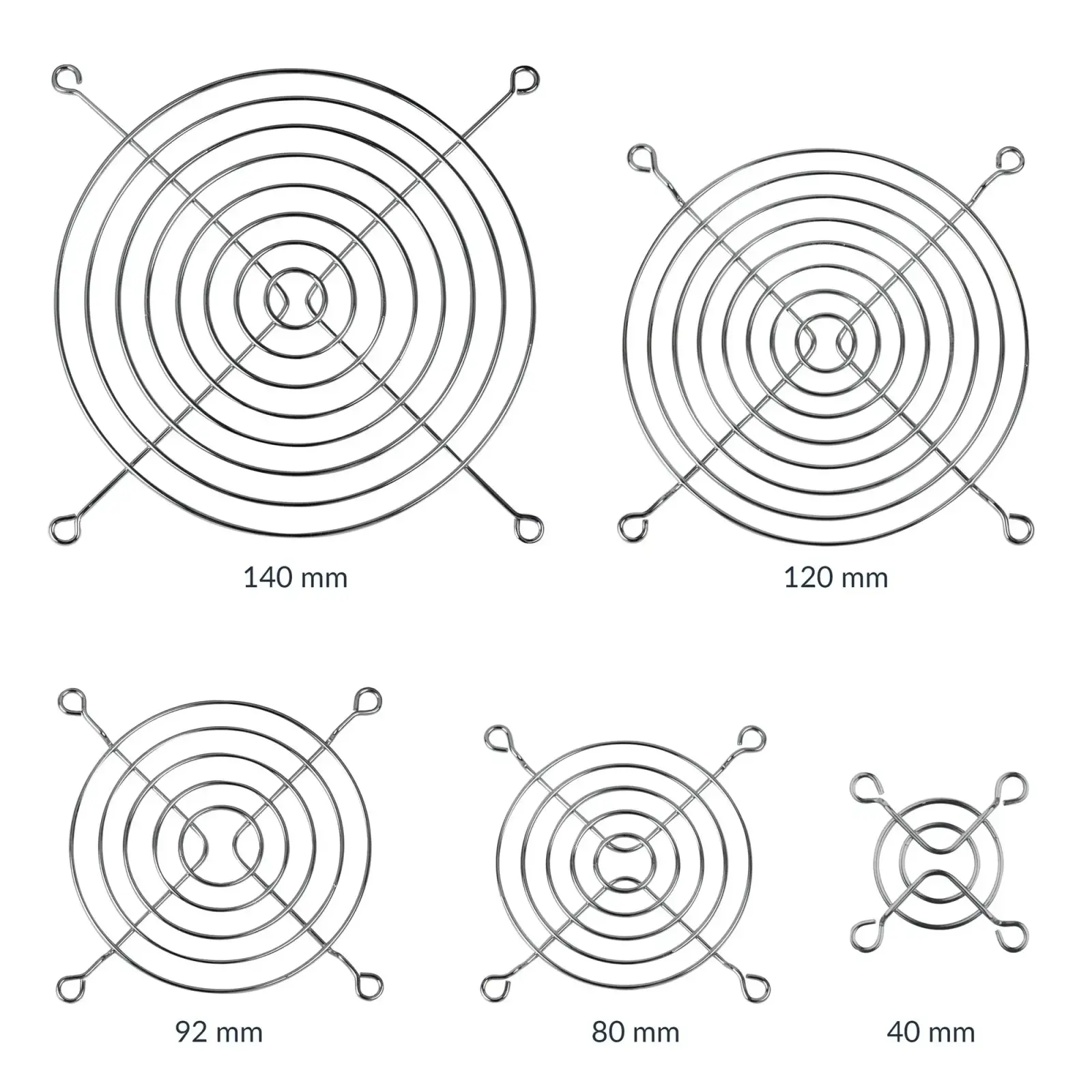 Решетка для вентилятора Arctic Fan Grill 80 мм Silver (ACFAN00085A) UA