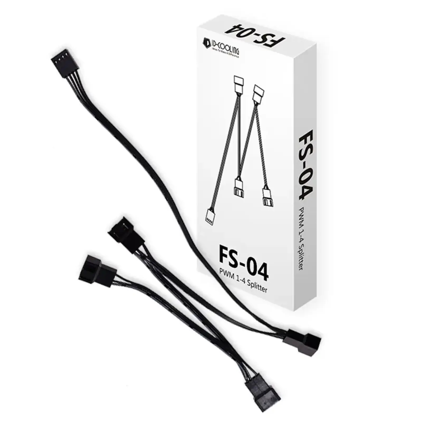 Розгалужувач живлення вентиляторів ID-Cooling FS-04 UA