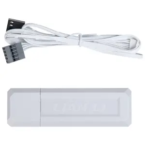 Контролер для вентиляторів Lian Li L-Wireless Controller White (G89.RF-T-W.01) UA