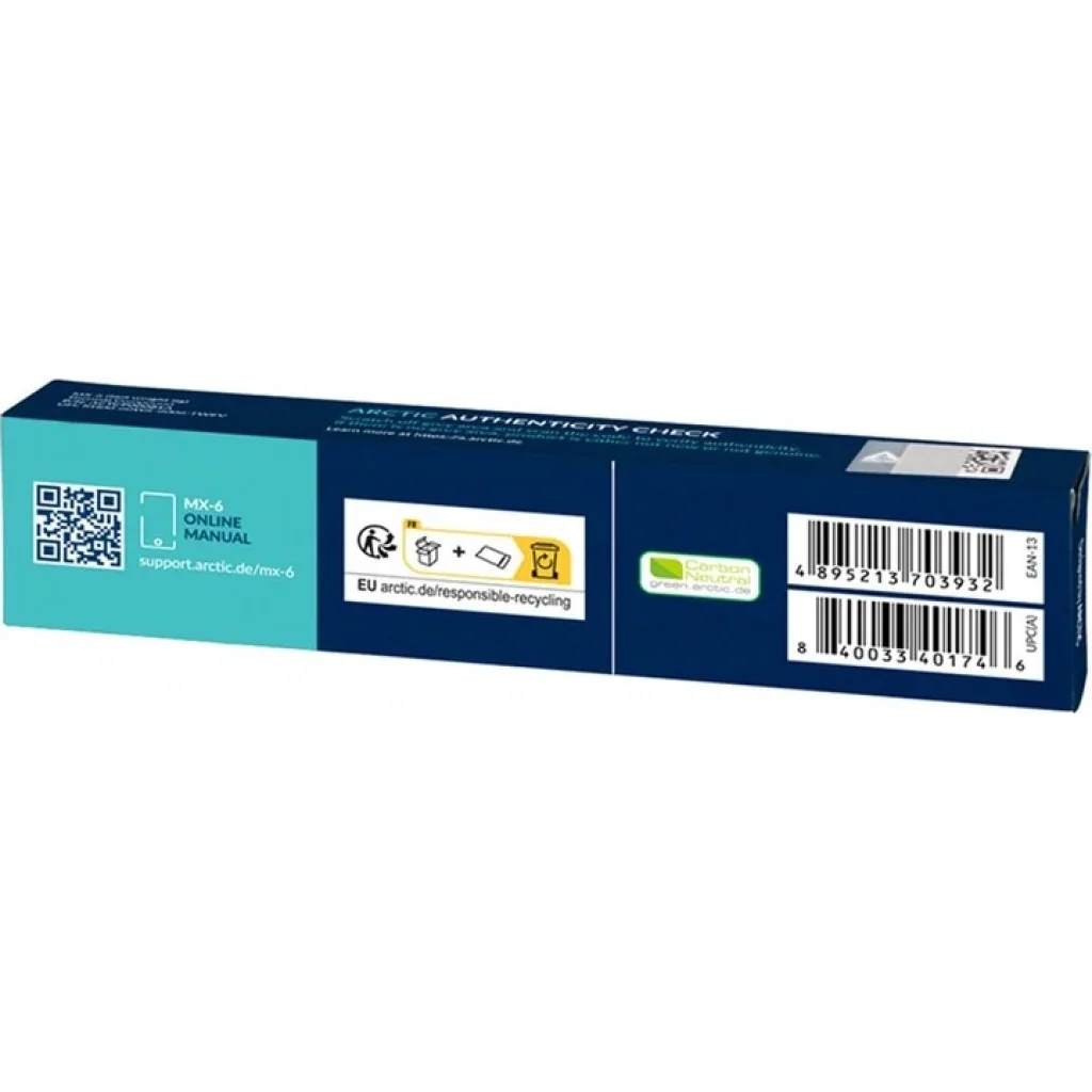 Термопаста Arctic Cooling MX-6 8 г (ACTCP00081A) UA