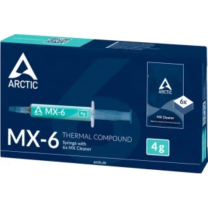 Термопаста Arctic Cooling MX-6 4 г + 6x MX Cleaner (ACTCP00084A) UA
