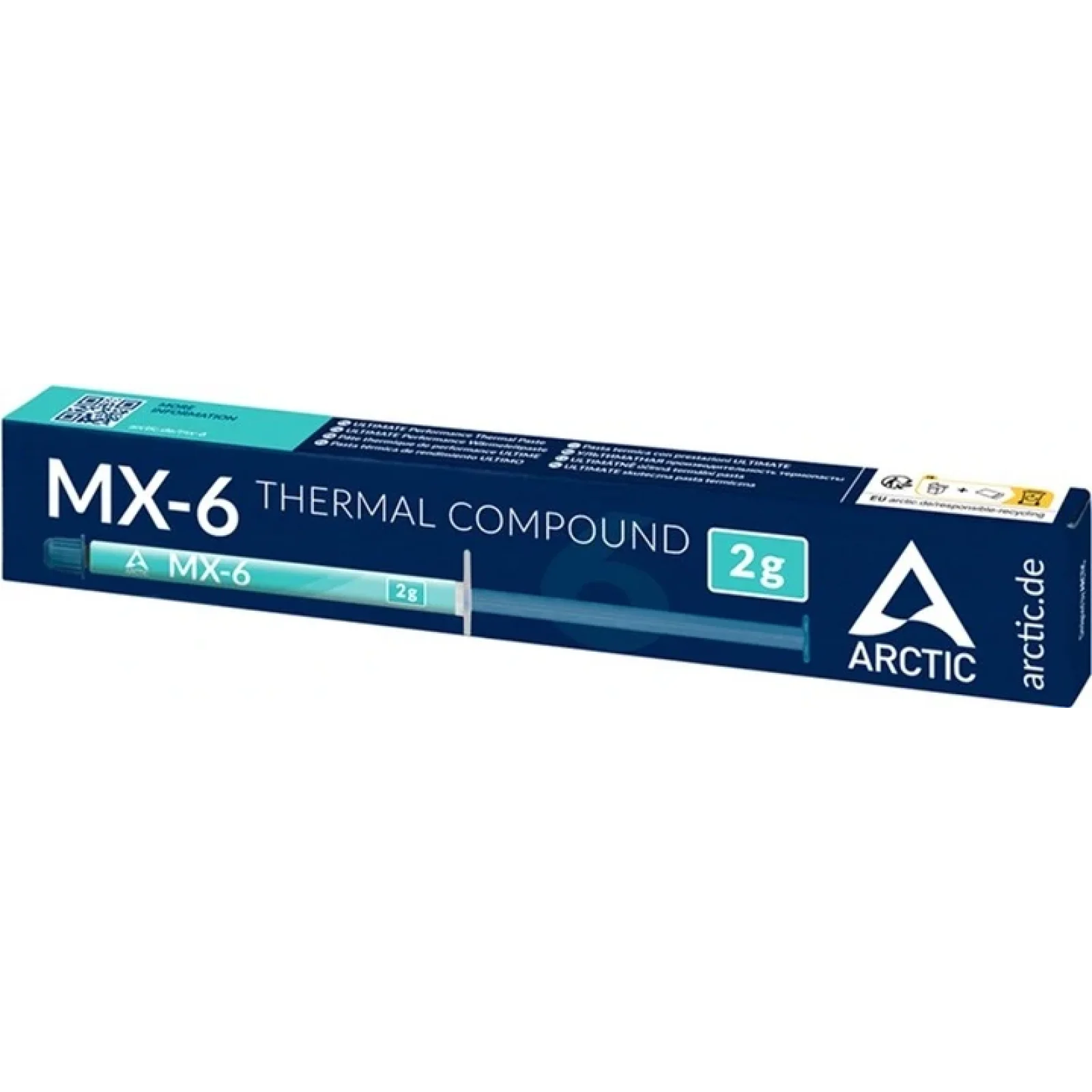 Термопаста Arctic Cooling MX-6 2 г (ACTCP00079A) UA