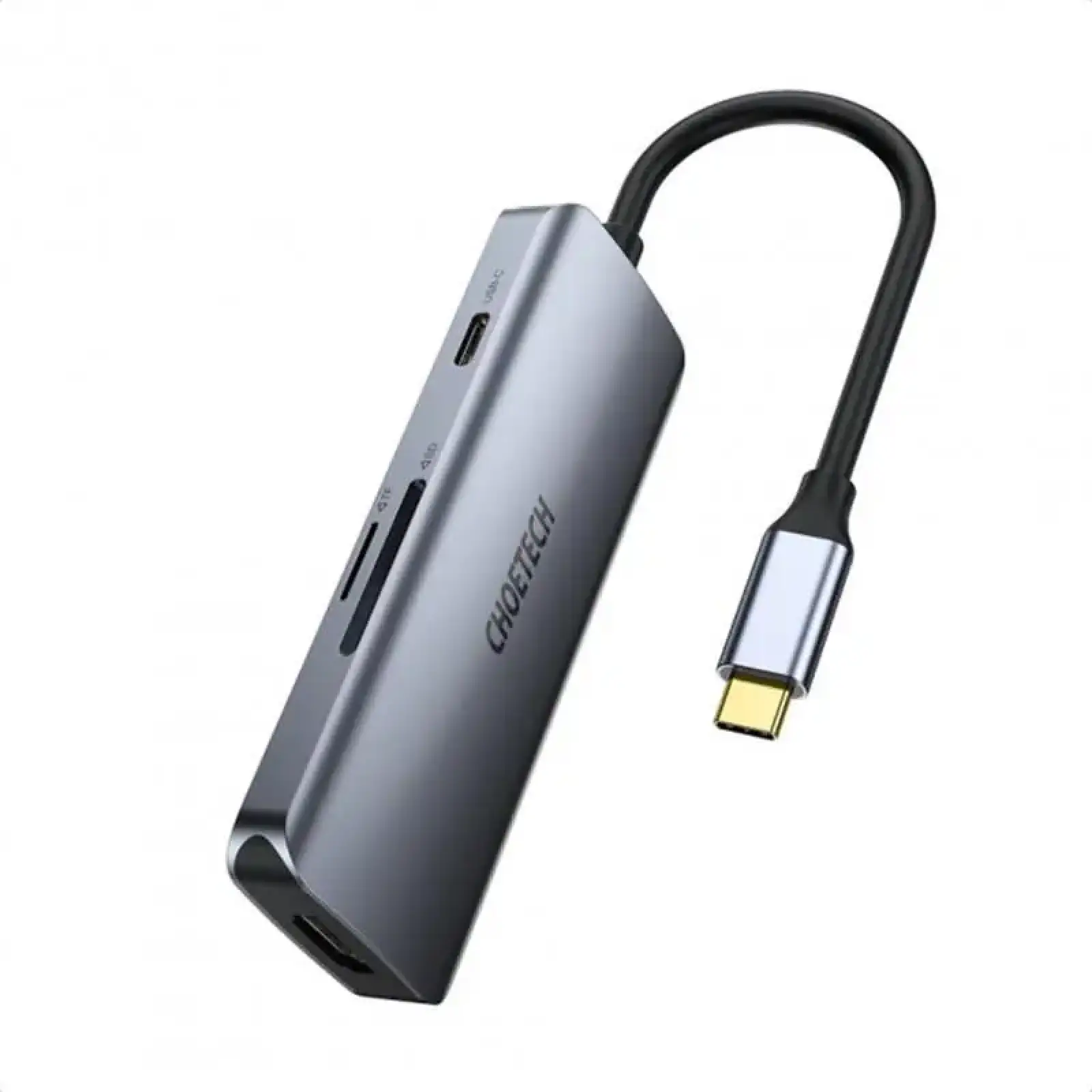 Концентратор Choetech HUB-M19 7 in 1 USB-C to HDMI Multiport Adapter UA