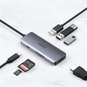 Концентратор Choetech HUB-M19 7 in 1 USB-C to HDMI Multiport Adapter UA
