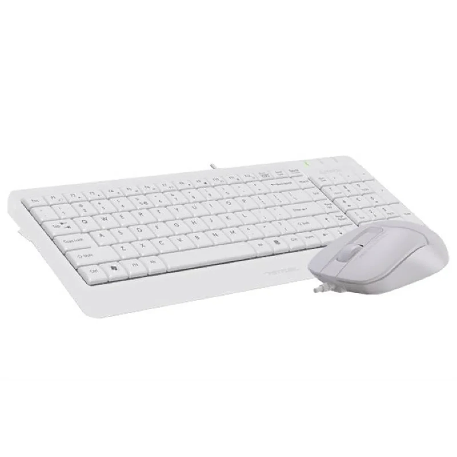Комплект (клавіатура, миша) A4Tech F1512 White USB, F1512 (White) UA
