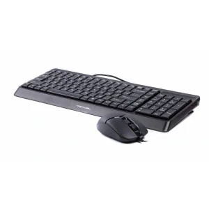 Комплект (клавиатура, мышь) A4Tech F1512 Black USB, F1512 (Black) UA