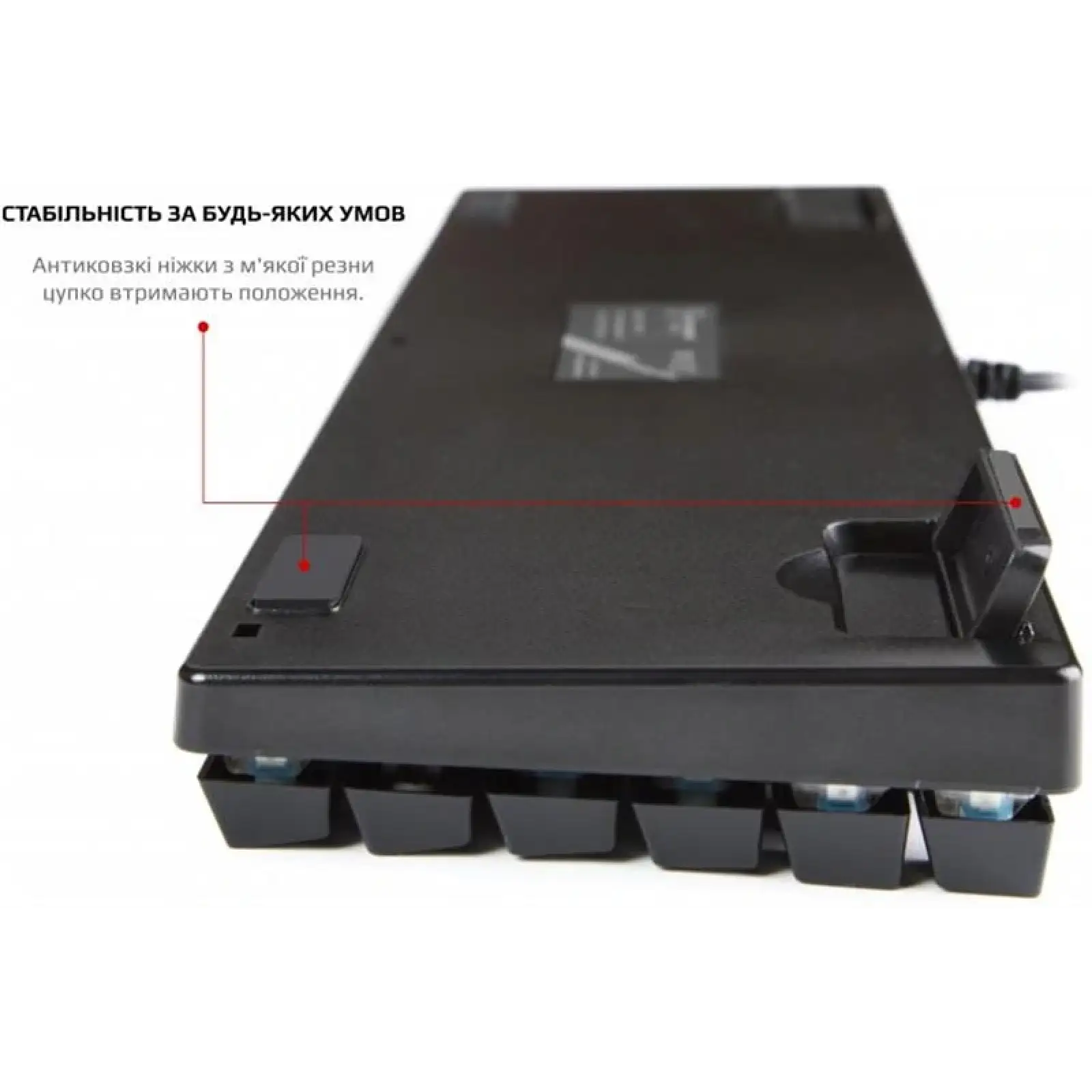 Комплект (клавиатура, мышь) Motospeed CK888 Outemu Red (mtck888mr) Silver/Black USB UA