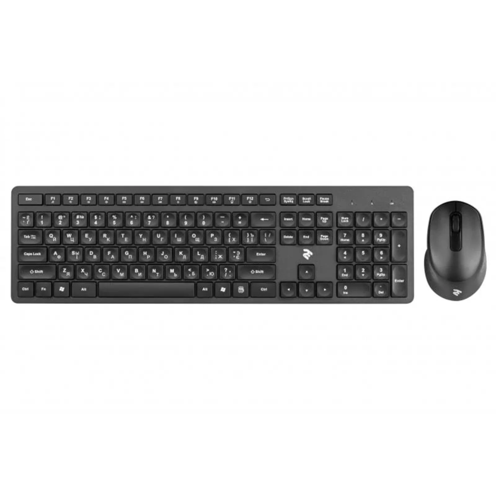 Комплект (клавіатура, миша) бездротовий 2E MK420 (2E-MK420WB) Black UA