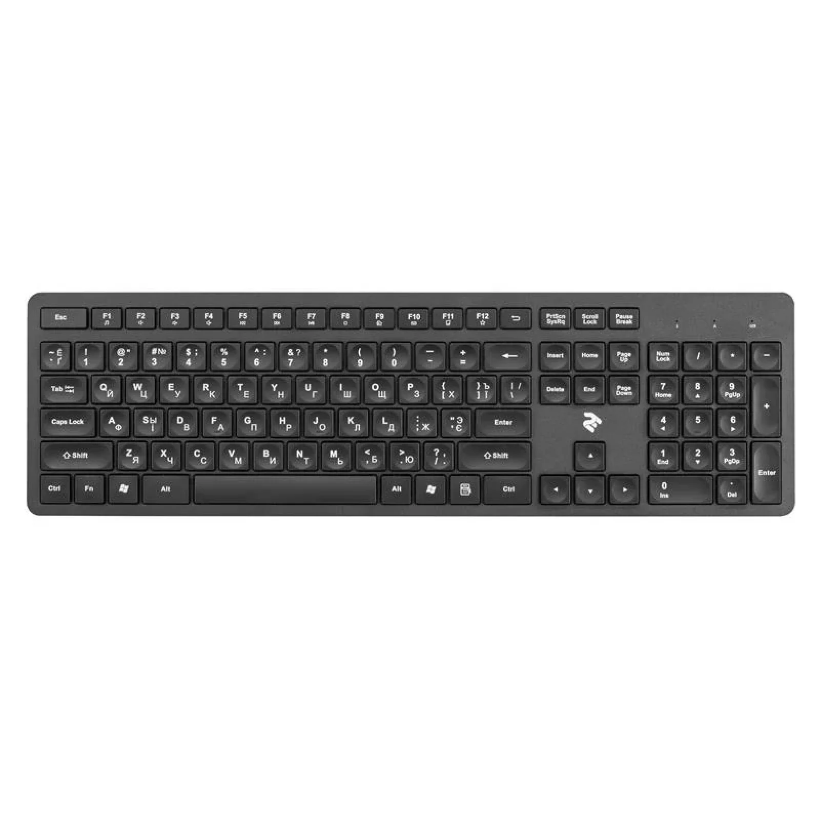 Комплект (клавіатура, миша) бездротовий 2E MK420 (2E-MK420WB) Black UA