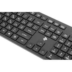 Комплект (клавіатура, миша) бездротовий 2E MK420 (2E-MK420WB) Black UA
