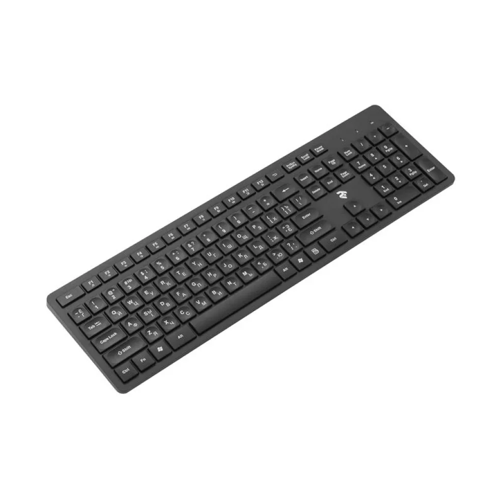 Комплект (клавіатура, миша) бездротовий 2E MK420 (2E-MK420WB) Black UA