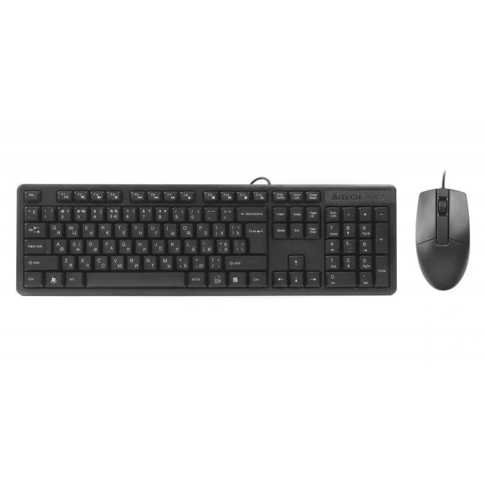 Комплект (клавиатура, мышь) A4-Tech KK-3330 Black USB UA