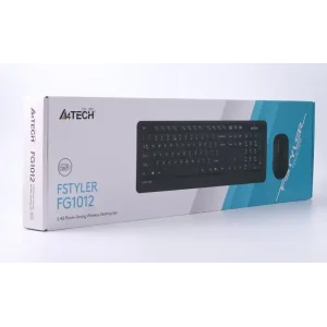 Комплект (клавиатура, мышь) беспроводной A4Tech FG1012 Black USB, FG1012 (Black) UA