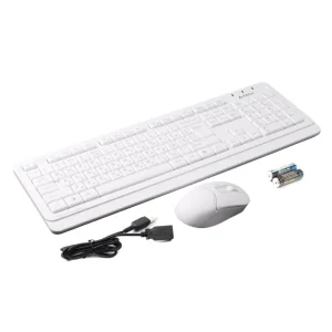 Комплект (клавіатура, миша) бездротовий A4Tech FG1012 White USB, FG1012 (White) UA