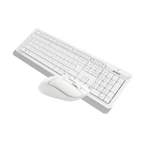 Комплект (клавіатура, миша) бездротовий A4Tech FG1012 White USB, FG1012 (White) UA
