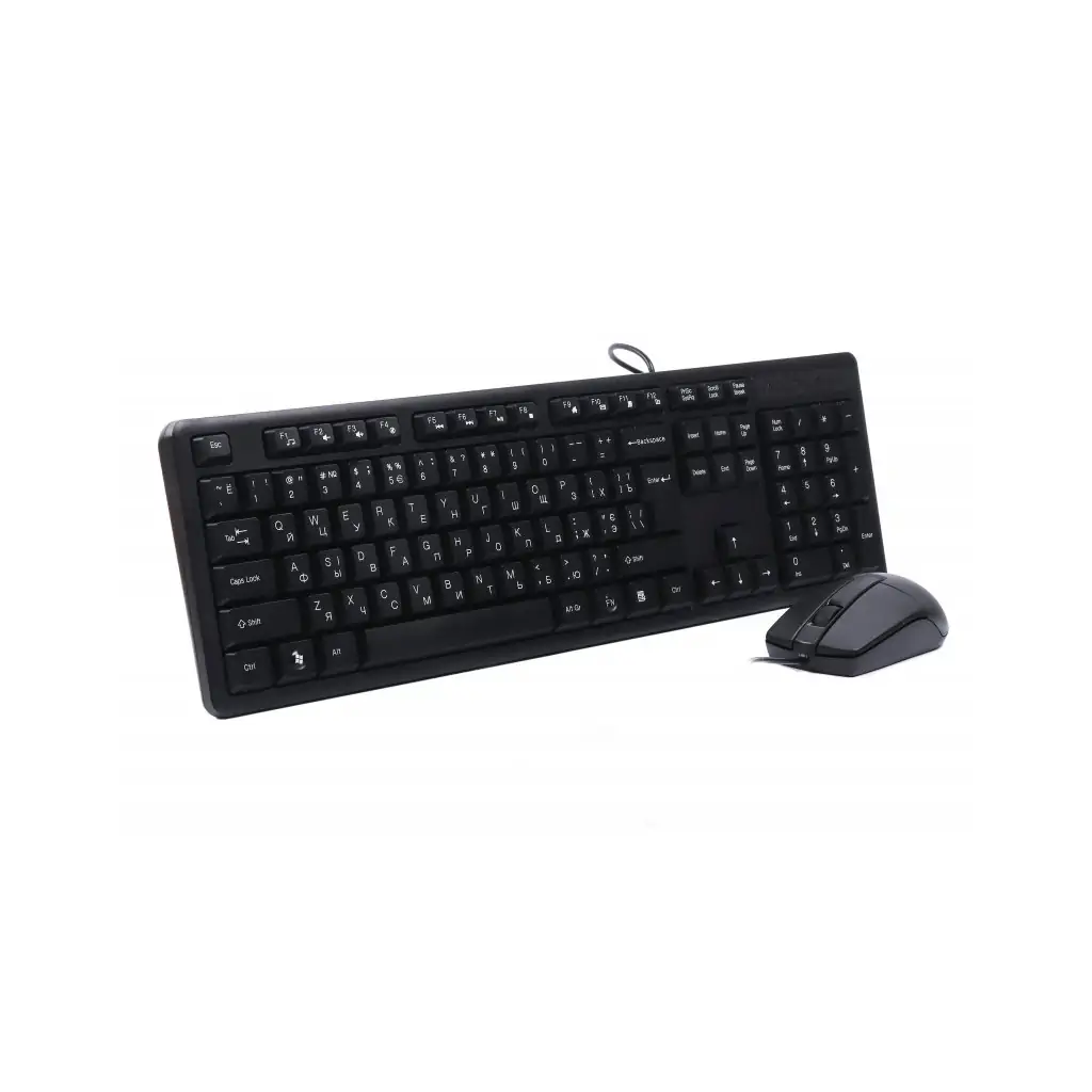 Комплект (клавиатура, мышь) A4-Tech KK-3330 Black USB UA
