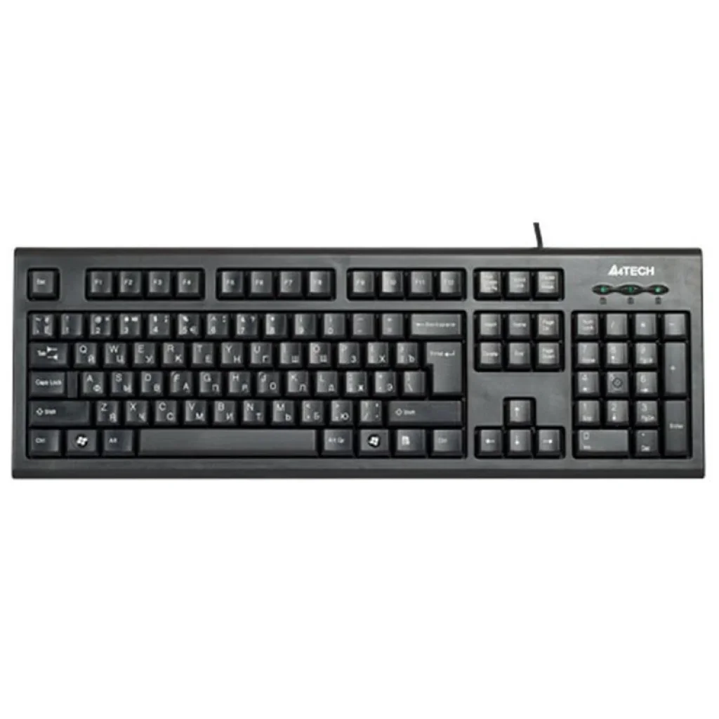 Комплект (клавіатура, миша) A4Tech KR-8520D Black USB UA