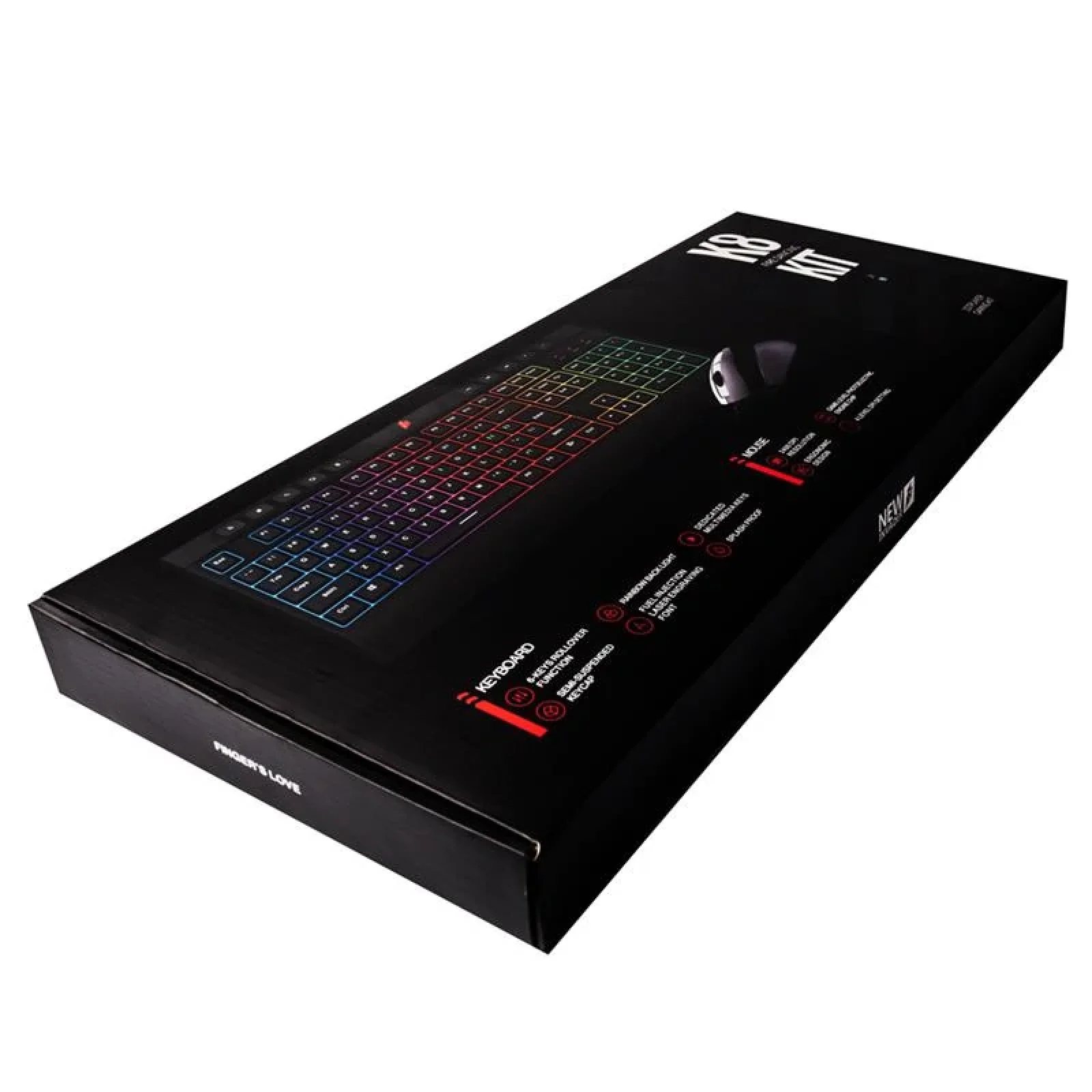 Комплект (клавіатура, миша) 1stPlayer K8 KIT Black USB UA UA