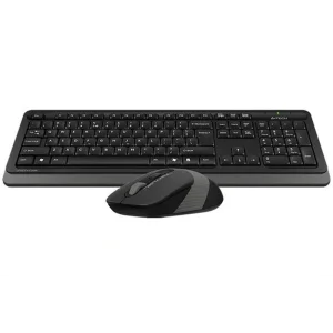 Комплект (клавиатура, мышь) беспроводной A4Tech FG1010S Black/Grey, FG1010S (Grey) UA