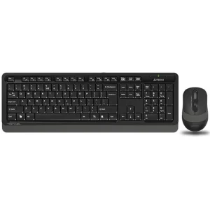 Комплект (клавиатура, мышь) беспроводной A4Tech FG1012S Black/Grey, FG1012S (Black) UA