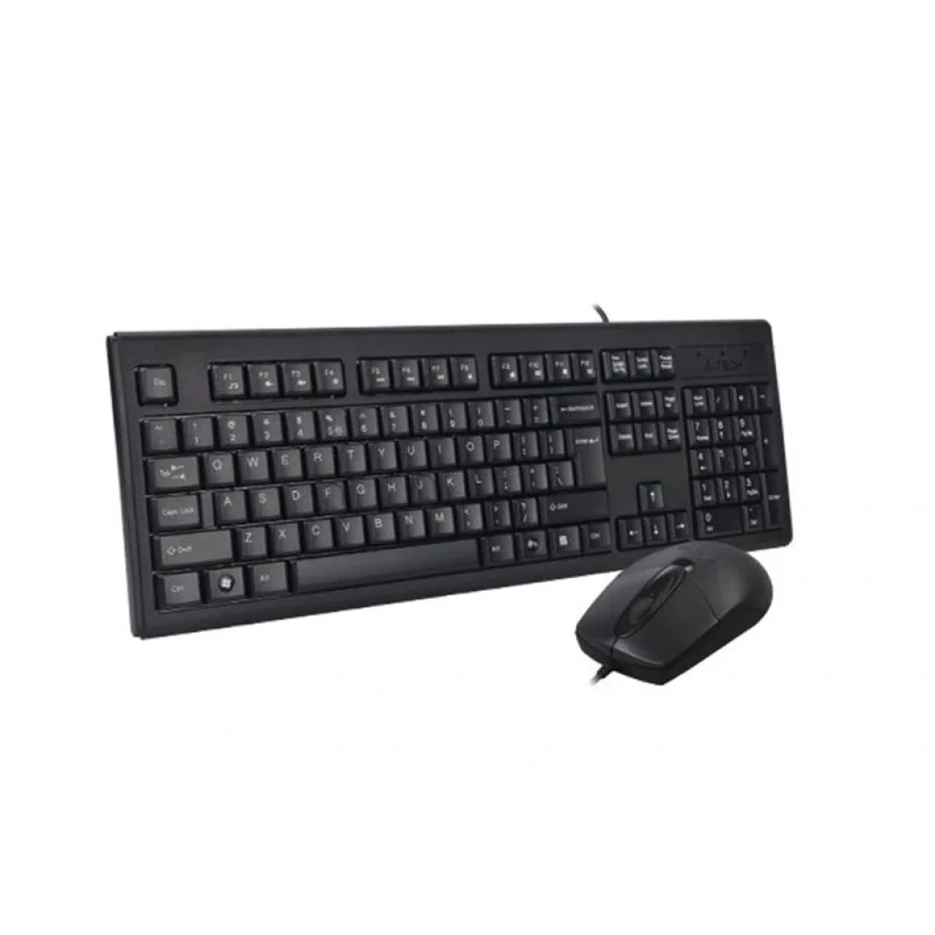 Комплект (клавіатура, миша) A4Tech KR-8372S Black, KR-8372S (Black) UA