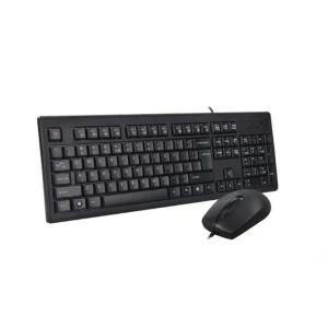 Комплект (клавіатура, миша) A4Tech KR-8372S Black, KR-8372S (Black) UA