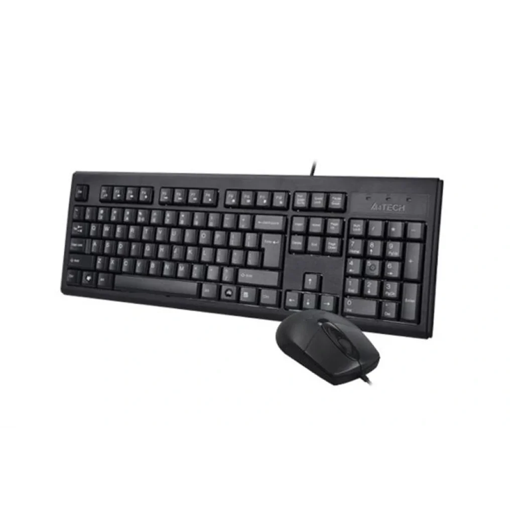 Комплект (клавіатура, миша) A4Tech KR-8372S Black, KR-8372S (Black) UA