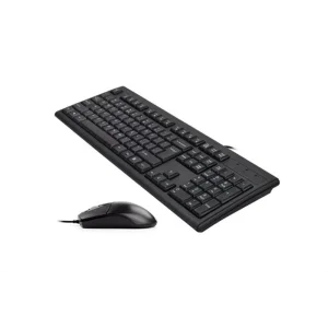 Комплект (клавіатура, миша) A4Tech KR-8372S Black, KR-8372S (Black) UA