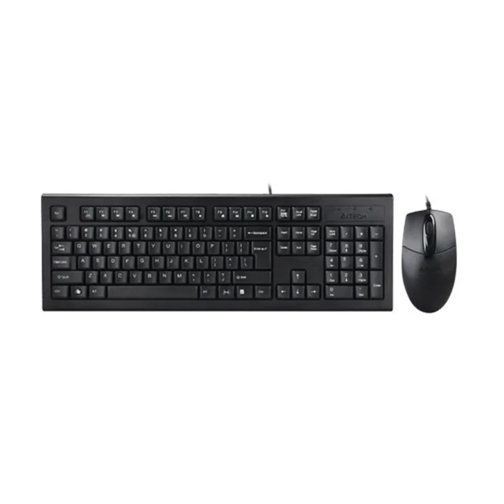 Комплект (клавіатура, миша) A4Tech KR-8572S Black, KR-8572S (Black) UA